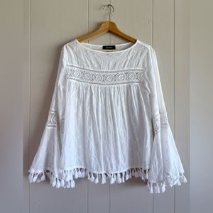 Bell Sleeve Summer Blouse